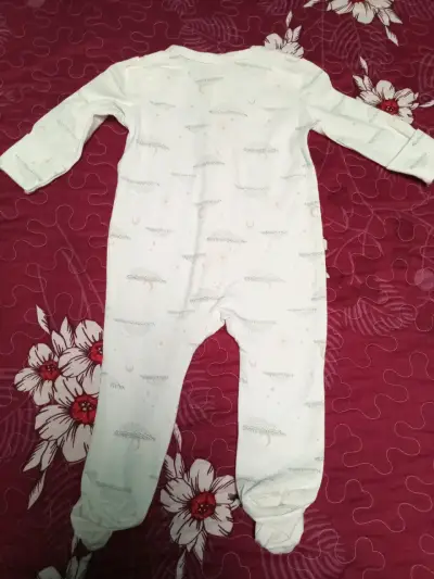 Enterito blanco para bebé - miniatura 2