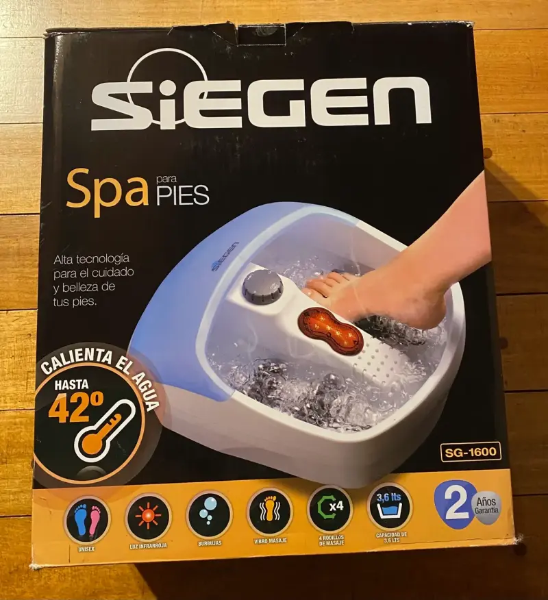 Spa para pies Siegen SG-1600 - 1