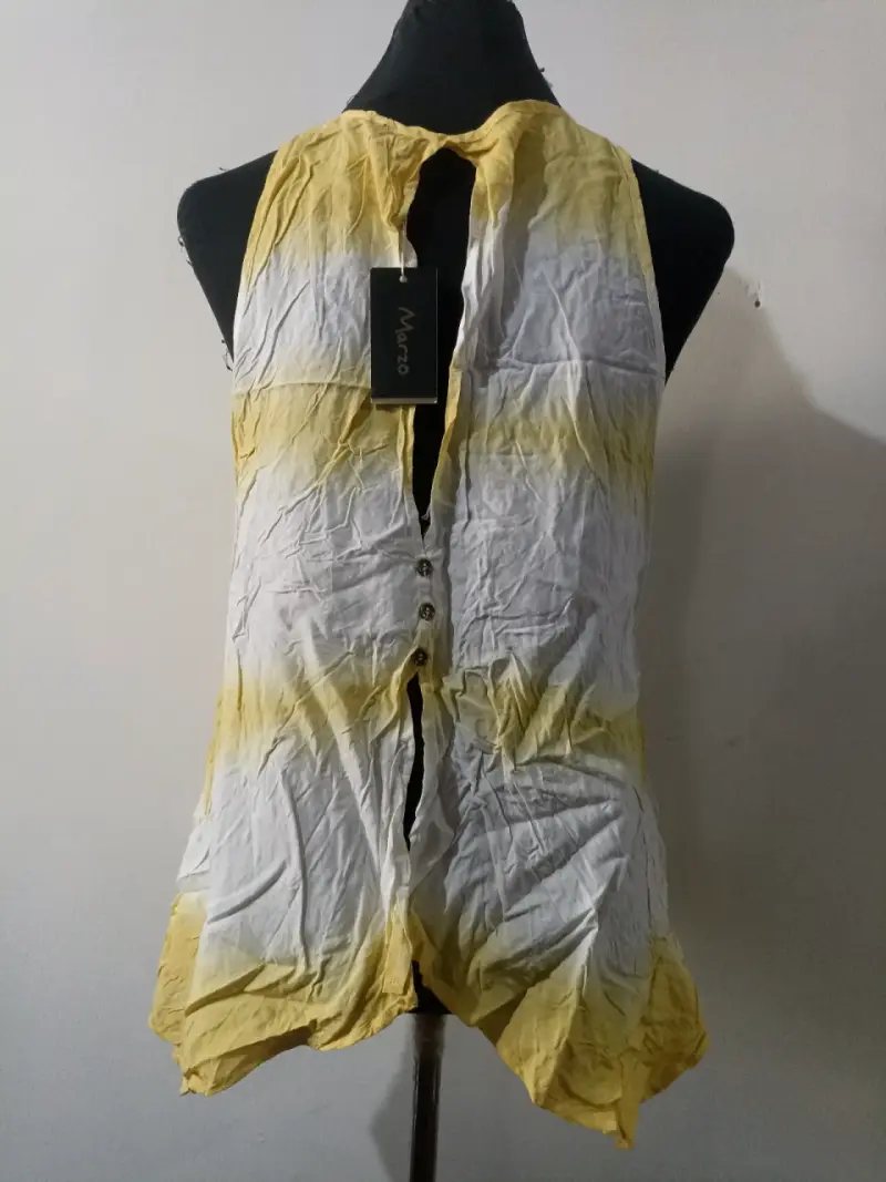 Túnica amarilla tie-dye - 2