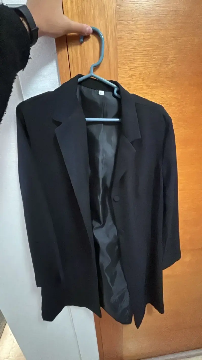 Blazer negro elegante