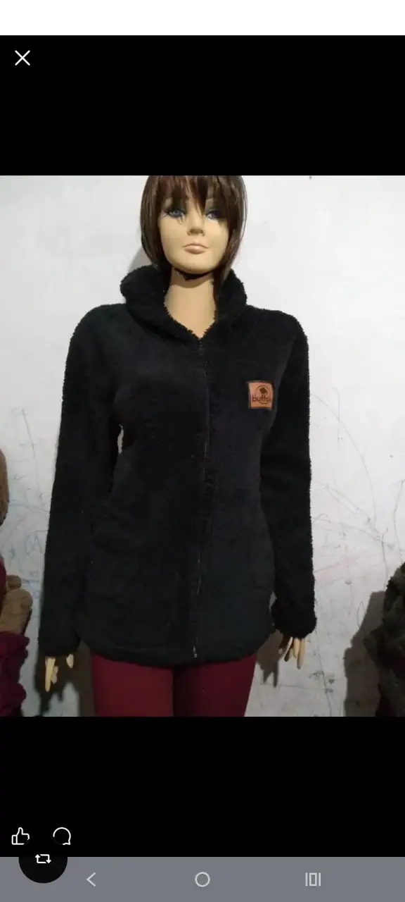 Chaqueta de lana con capucha - 2