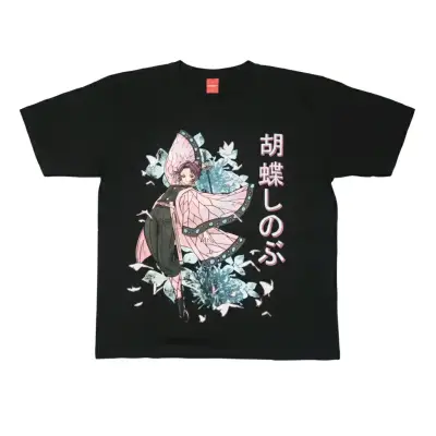 Polera Shinobu Kocho - negra anime - miniatura 1