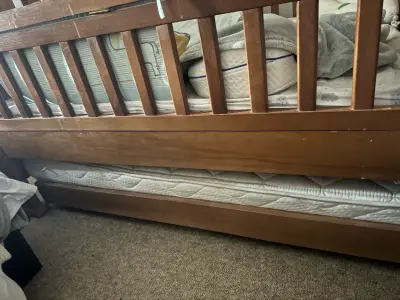 Cuna cuja con cama nido - miniatura 1
