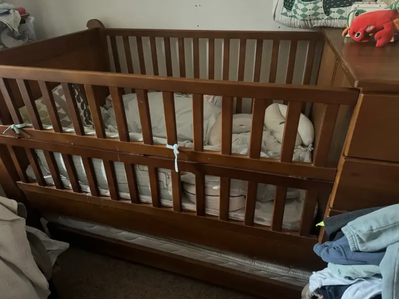 Cuna cuja con cama nido - 3