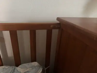 Cuna cuja con cama nido - miniatura 6