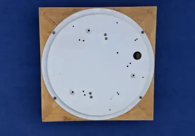 Lamparas Techo Madera y Vidrio - miniatura 2