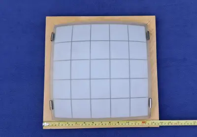 Lamparas Techo Madera y Vidrio - miniatura 3