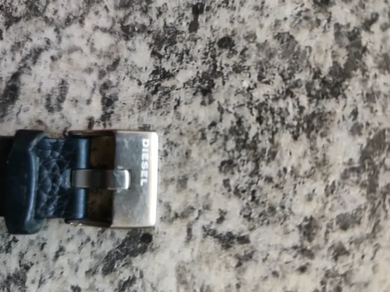 Reloj Diesel de cuero negro - 1