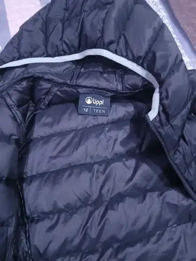 Parka negra con capucha Lippi - miniatura 2