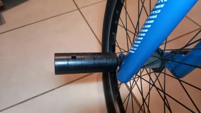 Bicicleta BMX azul XT5 + Casco - 5