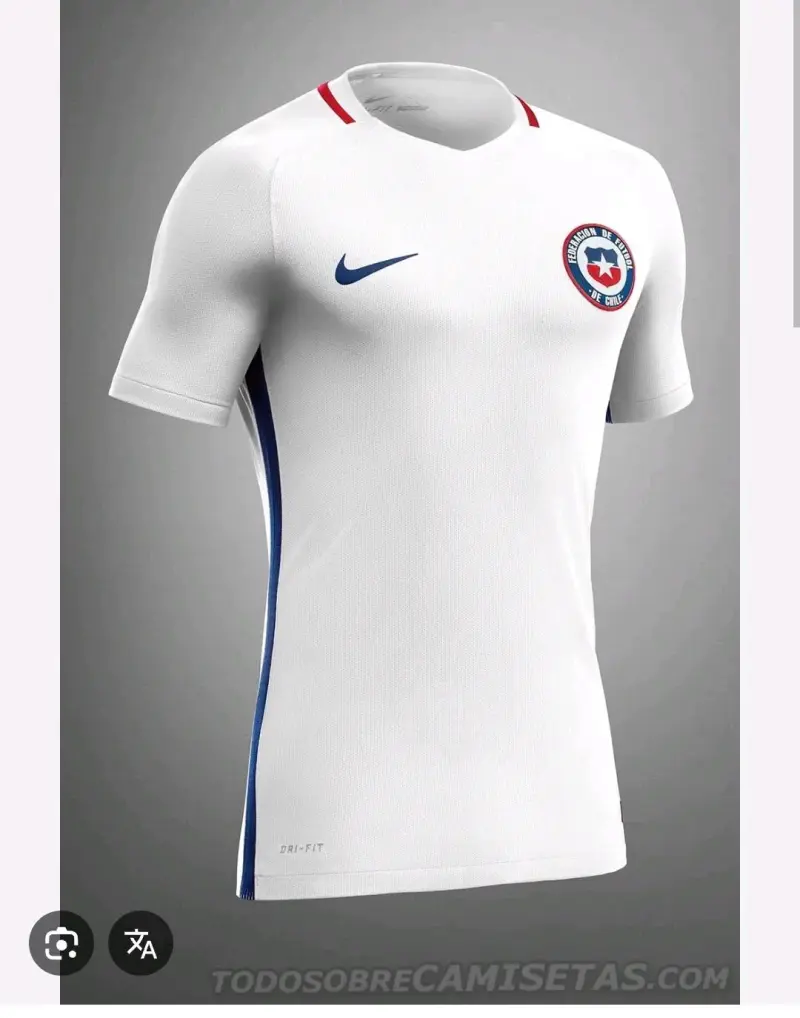 Camiseta selección Chile Nike blanca - 3