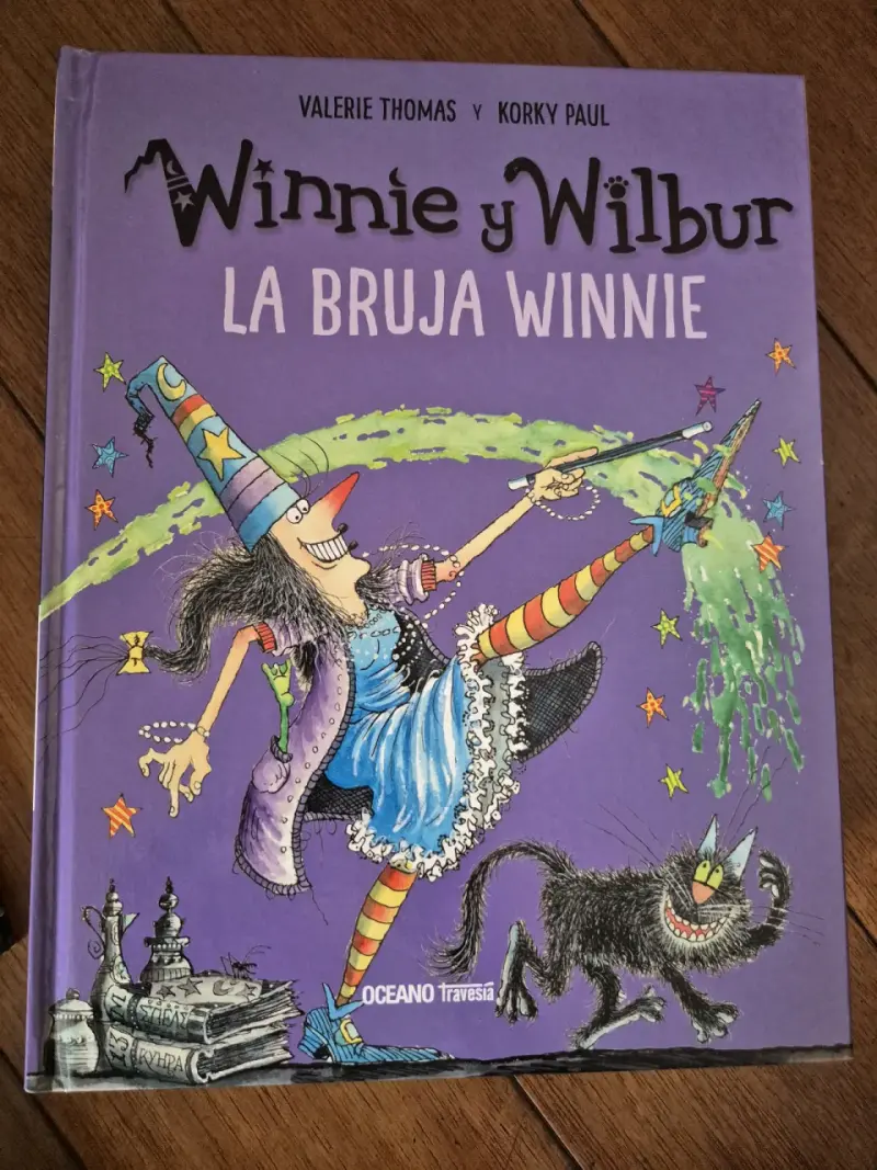 Libro infantil Winnie y Wilbur