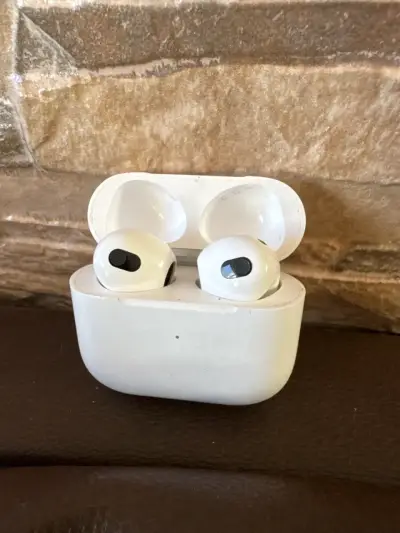 Auriculares inalámbricos blancos Apple - miniatura 2