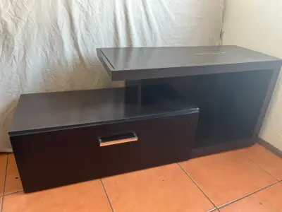 Mesa de TV moderna café - miniatura 1