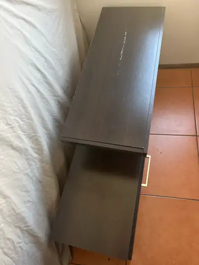 Mesa de TV moderna café - miniatura 3