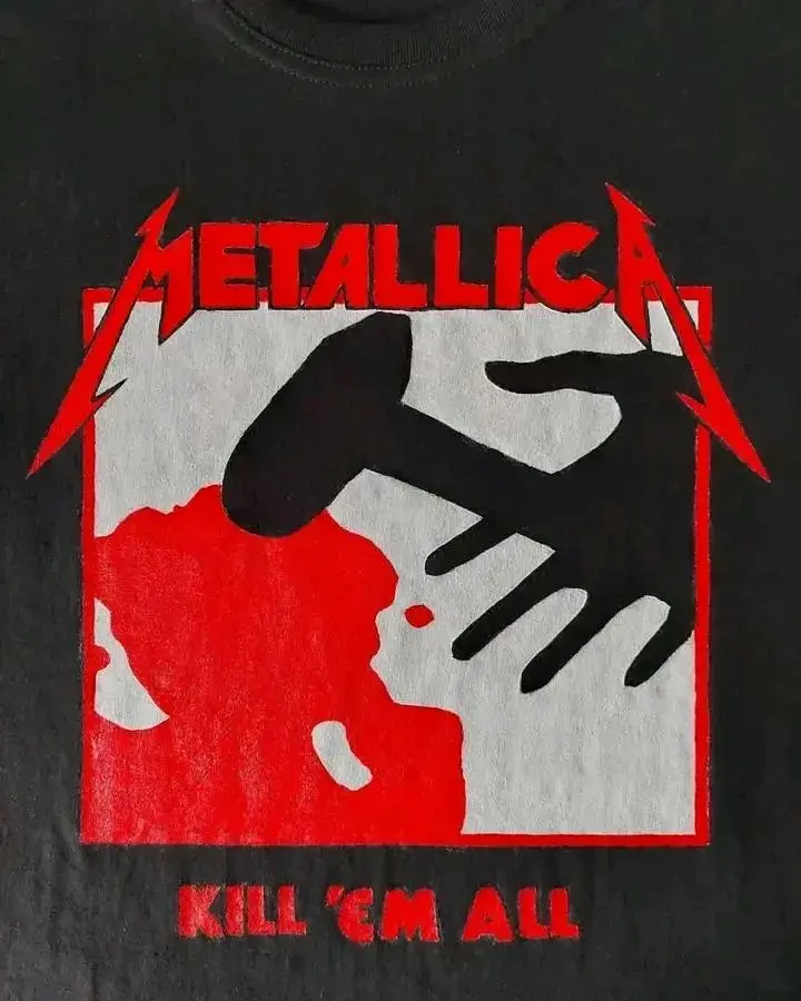 Polera Metallica Kill 'Em All