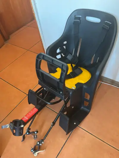 Silla porta bebé bicicleta - miniatura 3