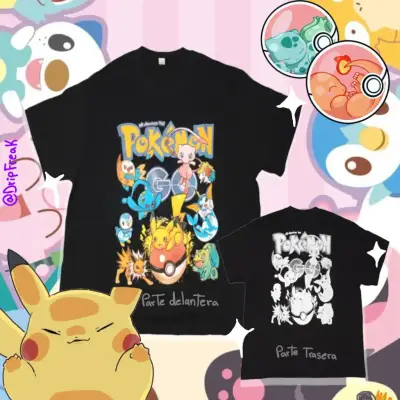 Polera negra Pokémon - miniatura 3
