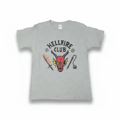 Polera gris Hellfire Club - miniatura 1