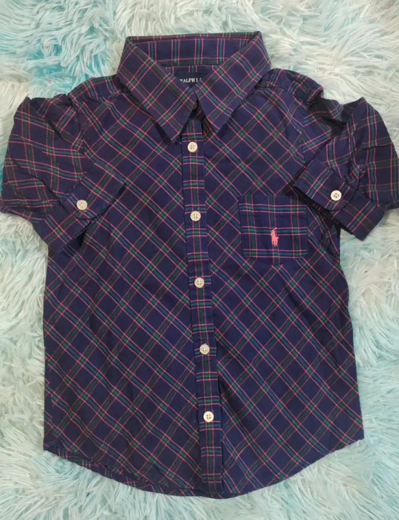 Camisas de niños Polo Ralph Lauren azul - 2