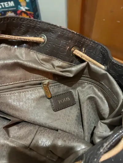 Bolso Tous color café - miniatura 3