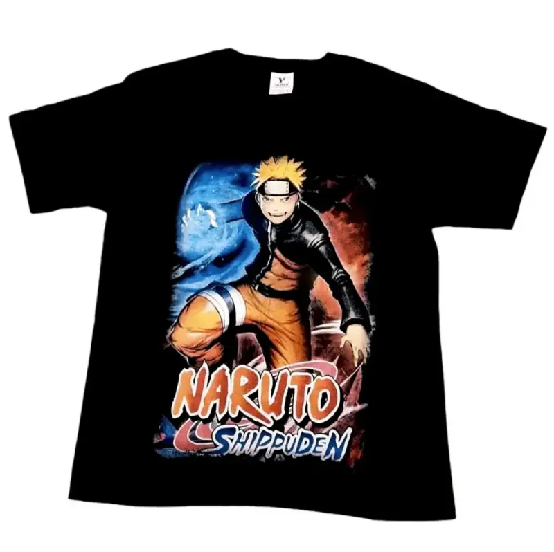 Polera Naruto negra