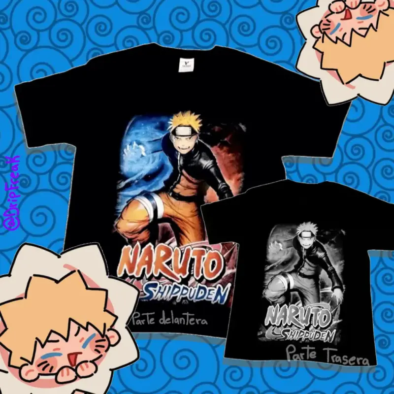 Polera Naruto negra - 2