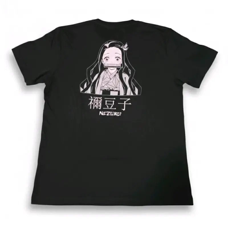 Polera negra Nezuko Kamado anime - 2
