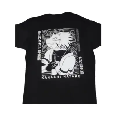 Polera negra Kakashi Hatake - miniatura 2
