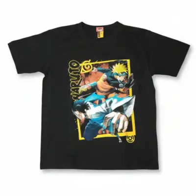 Polera negra de Naruto - miniatura 1