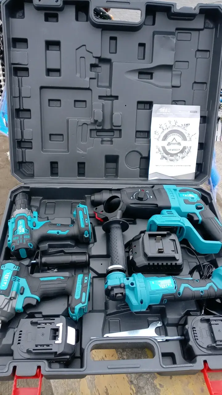 Set de herramientas eléctricas inalámbricas