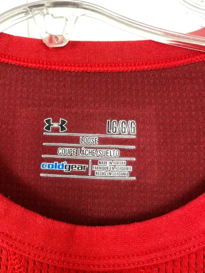 Polera roja deportiva Under Armour - miniatura 2