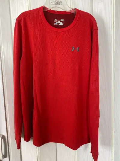 Polera roja deportiva Under Armour - miniatura 3