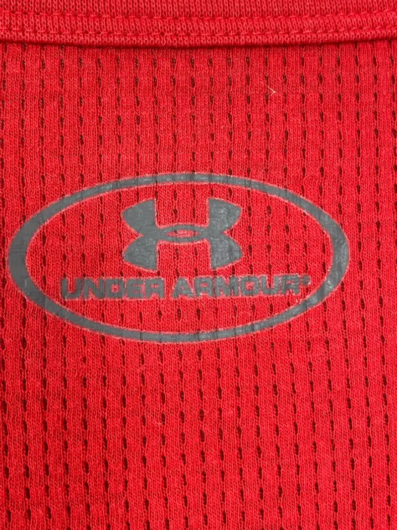 Polera roja deportiva Under Armour - 4