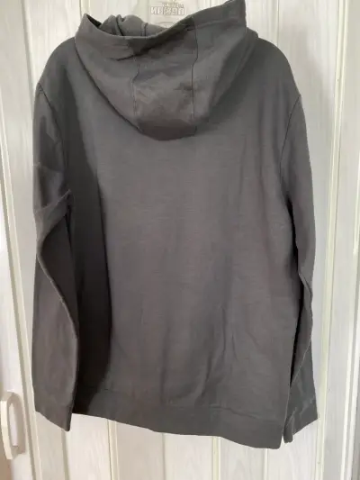 Polerón gris con capucha Adidas - miniatura 4