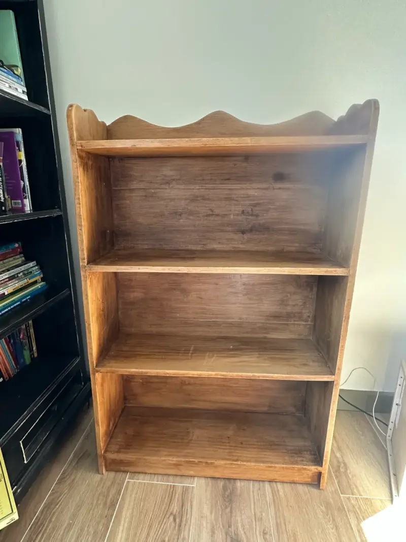 Repisa de madera vintage - 1