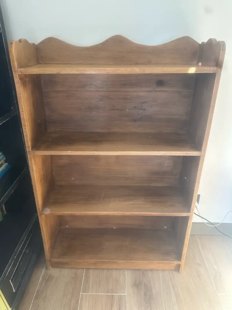 Repisa de madera vintage - 2
