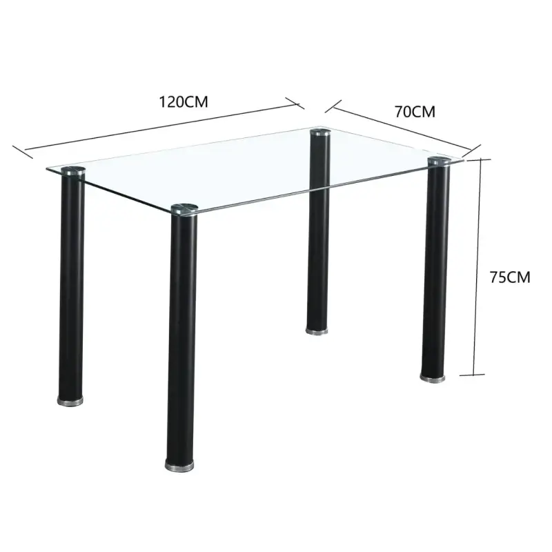 Mesa de vidrio moderna - 2