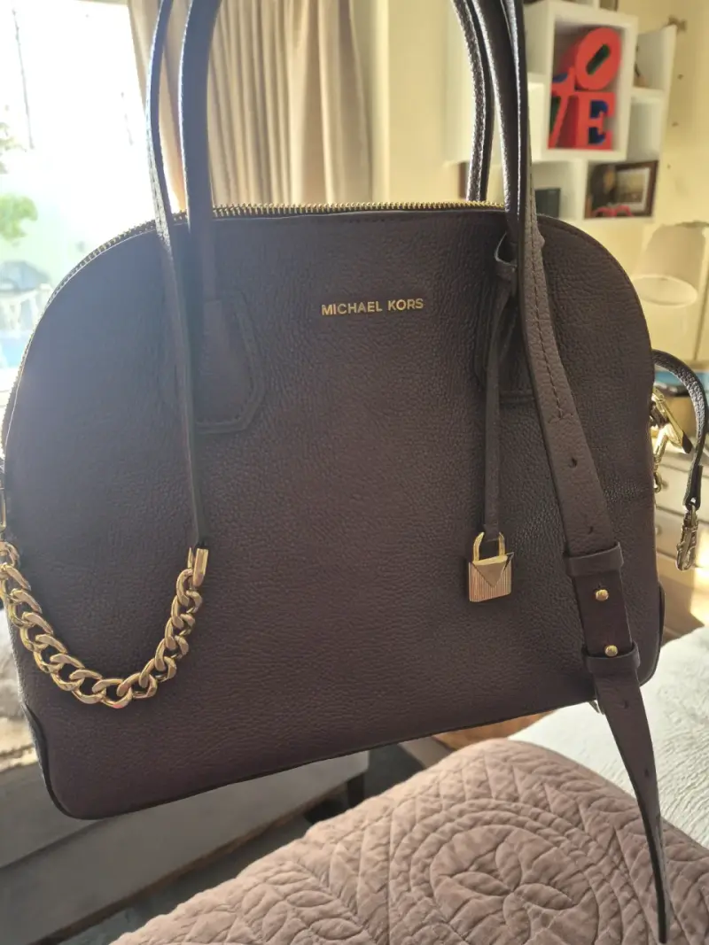 Cartera Michael Kors morada - 4