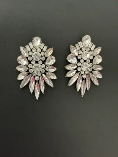 Aros brillantes de cristal - miniatura 1