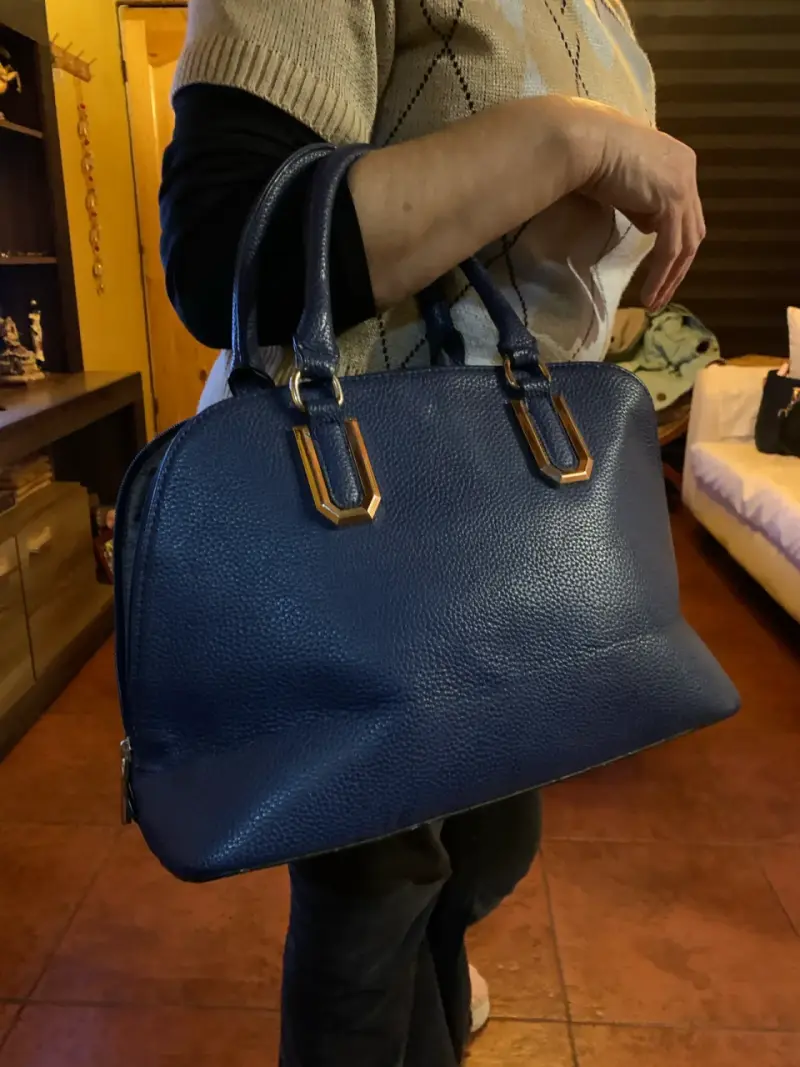 Cartera azul elegante - 1
