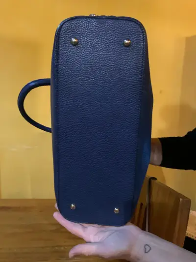 Cartera azul elegante - miniatura 2