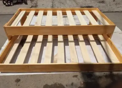 Base de cama de madera - miniatura 2