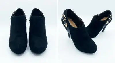 Botines negros de tacón alto - miniatura 3