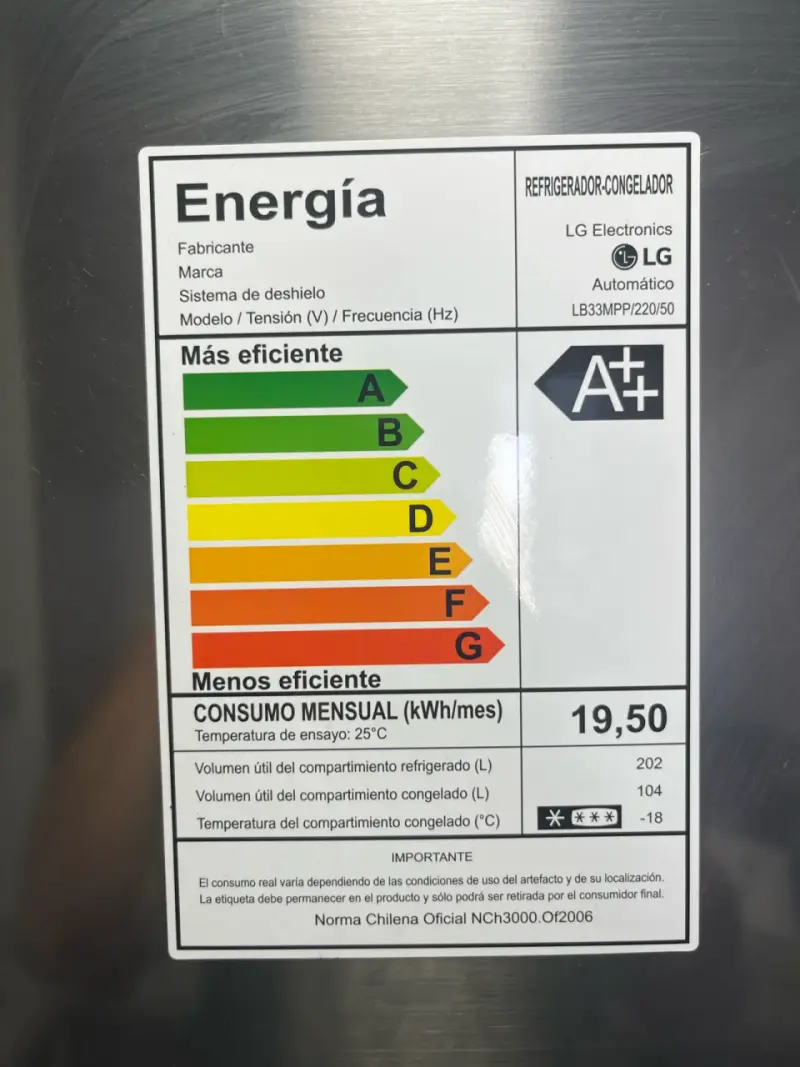 Refrigerador LG Inverter Plateado - 2
