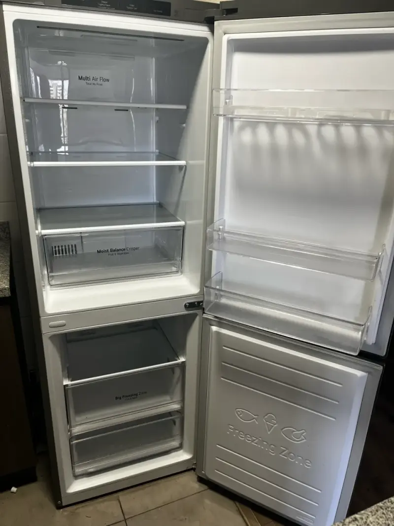 Refrigerador LG Inverter Plateado - 3
