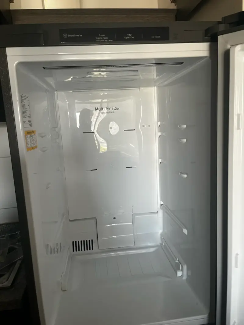 Refrigerador LG Inverter Plateado - 6