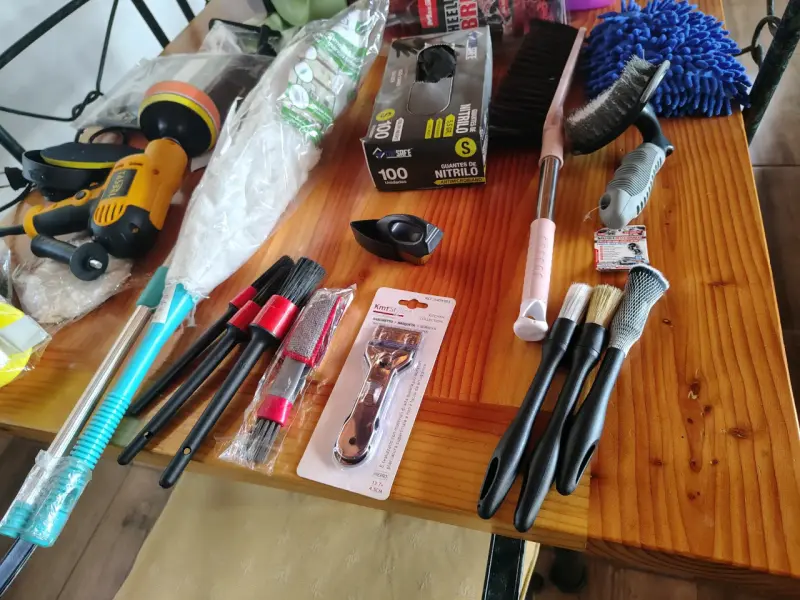 Set de limpieza para autos - 2