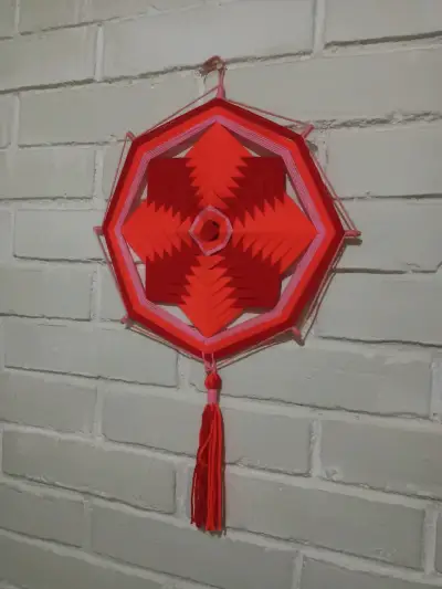Atrapasueños decorativo colorido - miniatura 2