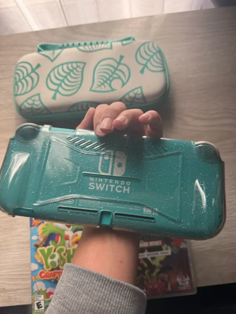 Nintendo Switch Lite turquesa + juegos - 4